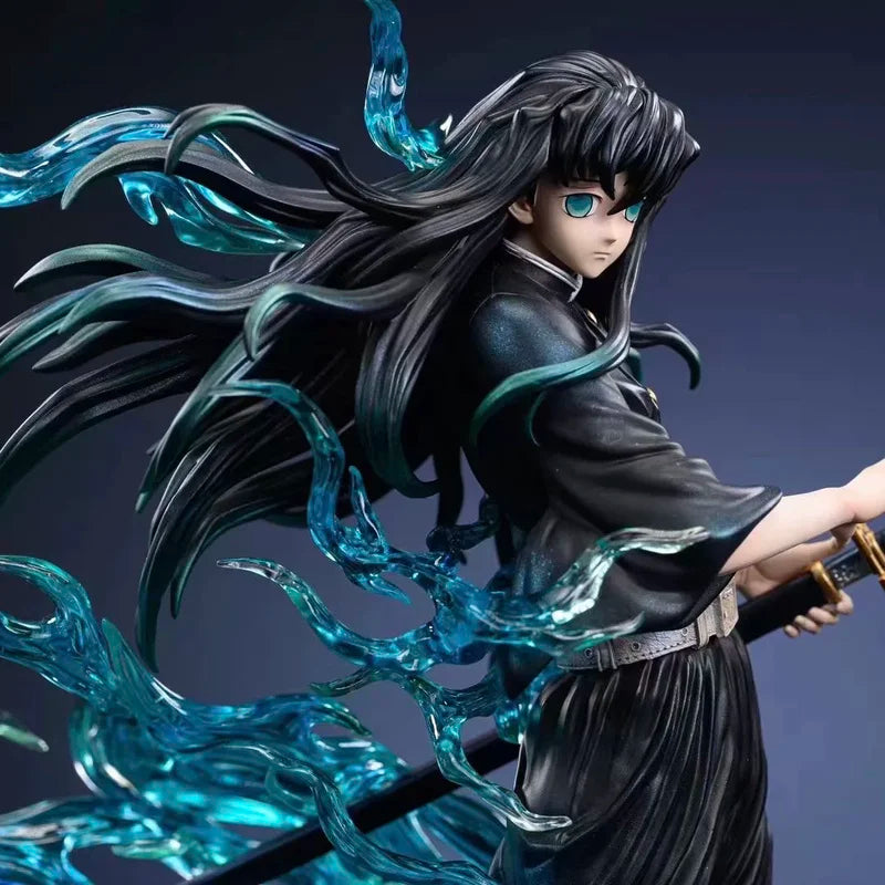 Mistblade Guardian — 33cm Premium Anime Resin Statue