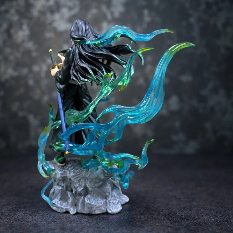 Mistblade Guardian — 33cm Premium Anime Resin Statue