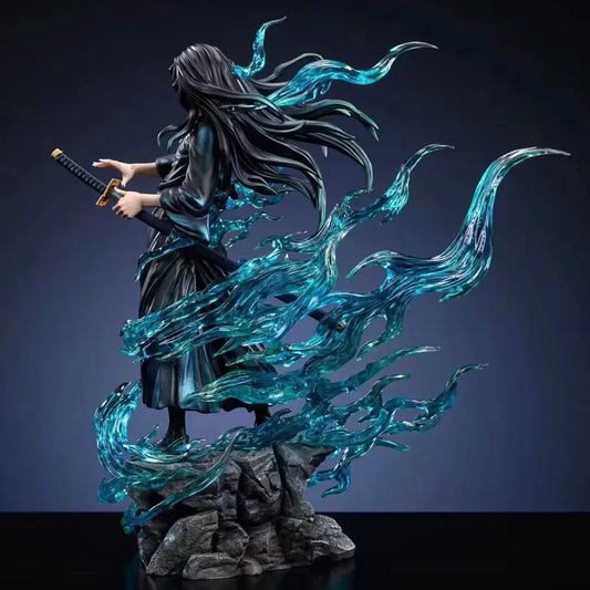 Mistblade Guardian — 33cm Premium Anime Resin Statue