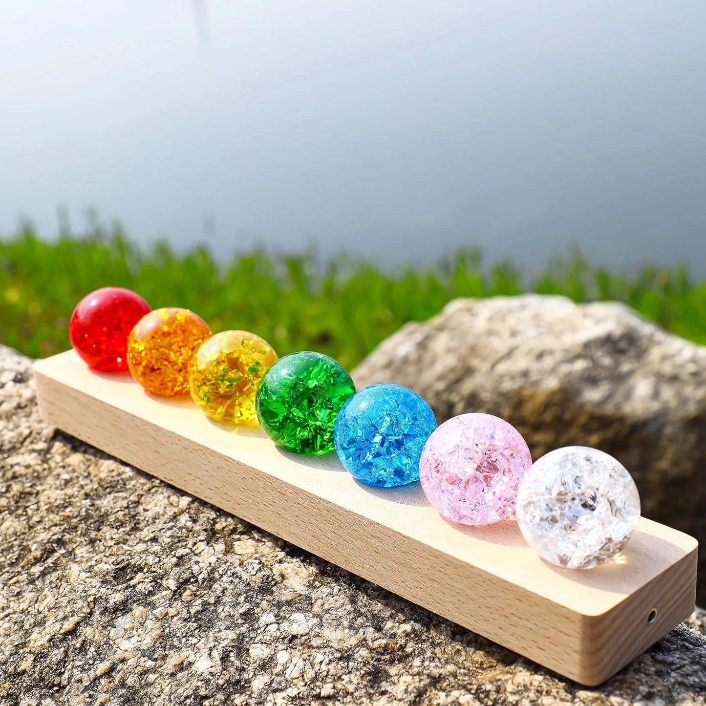 Starlight Sphere – Glowing Crystal Orb | Fantasy Celestial Relic