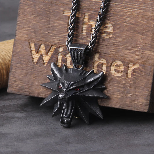 Witcher Wolf Medallion – Premium Metal Collector Pendant (Boxed Edition)