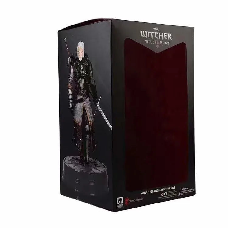 Boxed packaging for Dark Horse Geralt collector figure