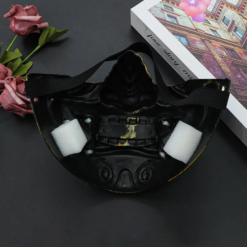 Menpo of the Fallen Warrior — Samurai Lower‑Face Mask